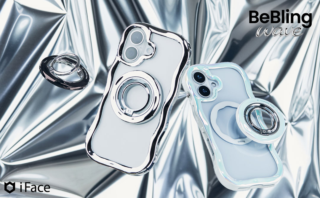 iFace BeBling Wave（ビーブリングウェーブ） MagSynq Ring Holder
