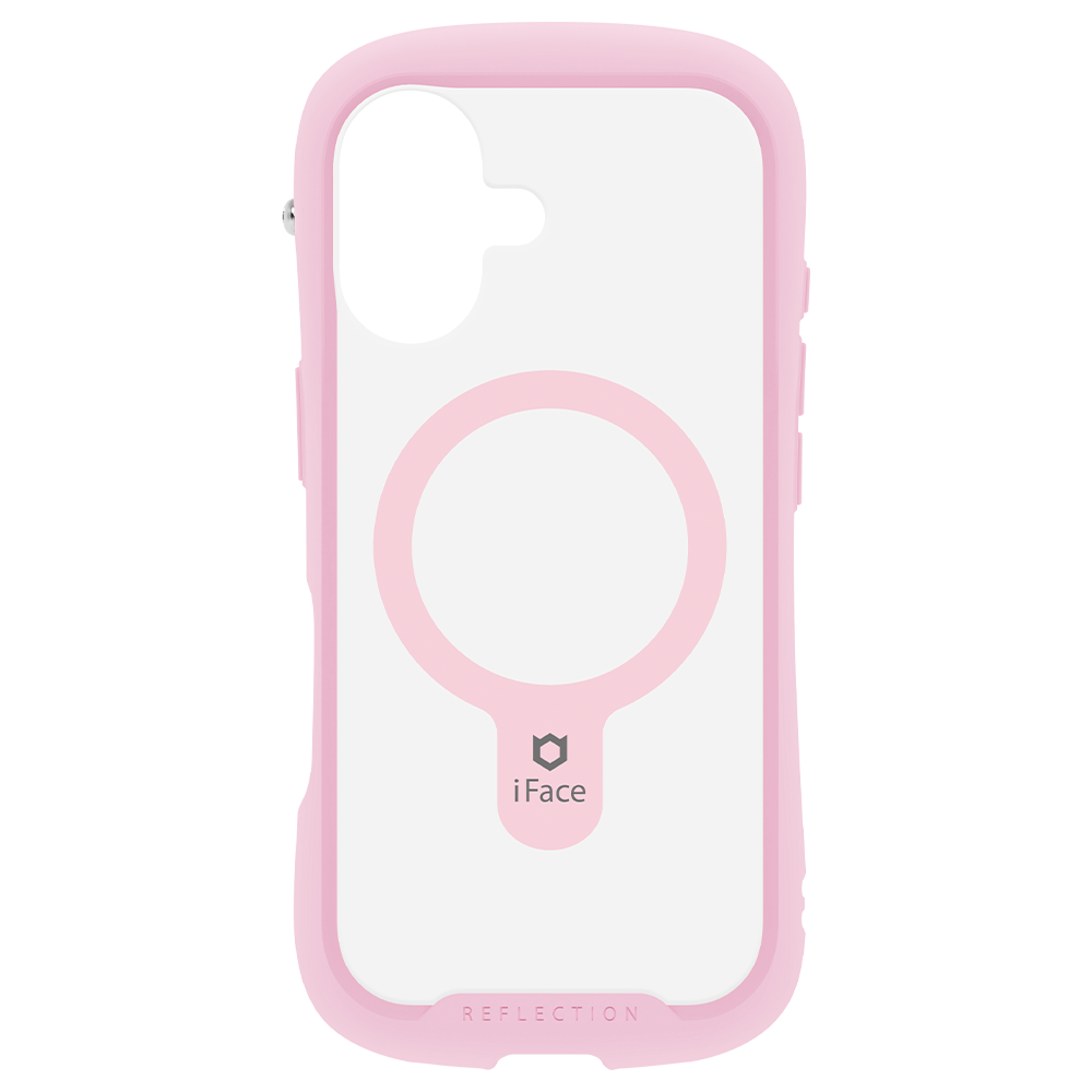 iFace ピンク×黒 iPhone6s HONEY MI HONEYリング : iFace Reflection Case for iPhone 14, Transparent