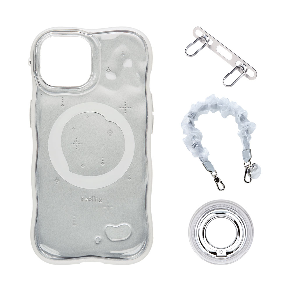 iFace BeBling2セット (スマホケース＆リングホルダー＆ハンド