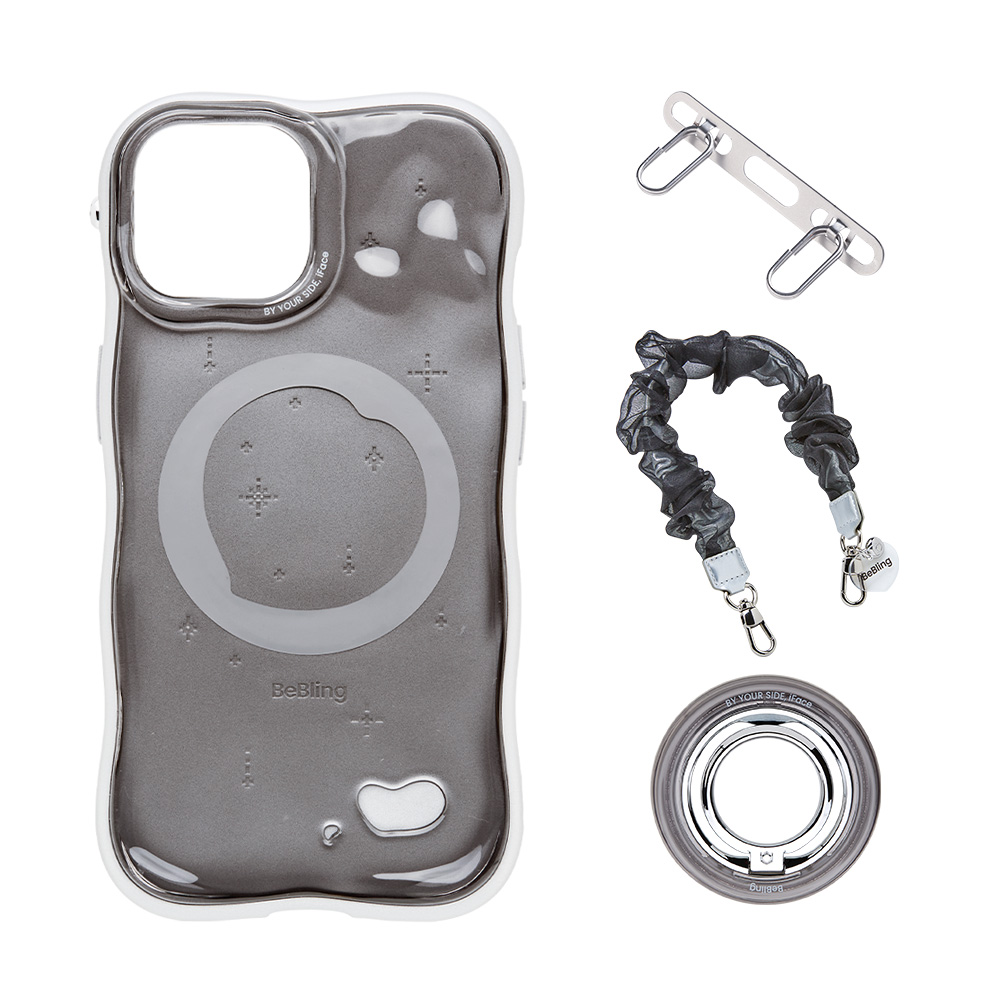 iFace BeBling2セット (スマホケース＆リングホルダー＆ハンド