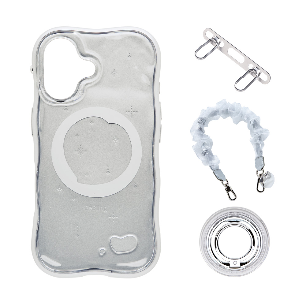 iFace BeBling2セット (スマホケース＆リングホルダー＆ハンド