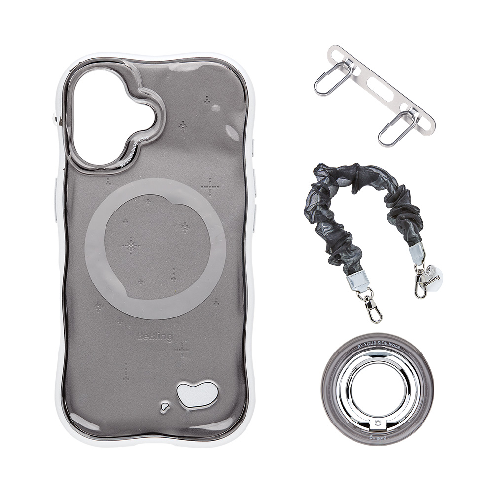 iFace BeBling2セット (スマホケース＆リングホルダー＆ハンド