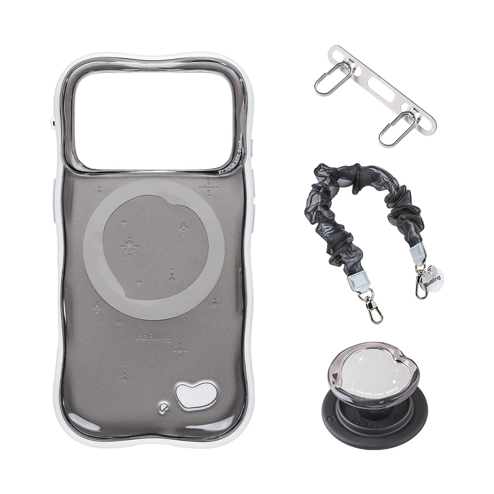 iFace BeBling2セット (スマホケース＆グリップホルダー＆ハンド