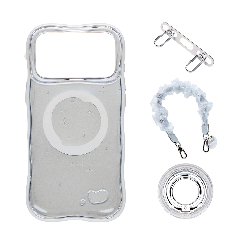 iFace BeBling2セット (スマホケース＆リングホルダー＆ハンド