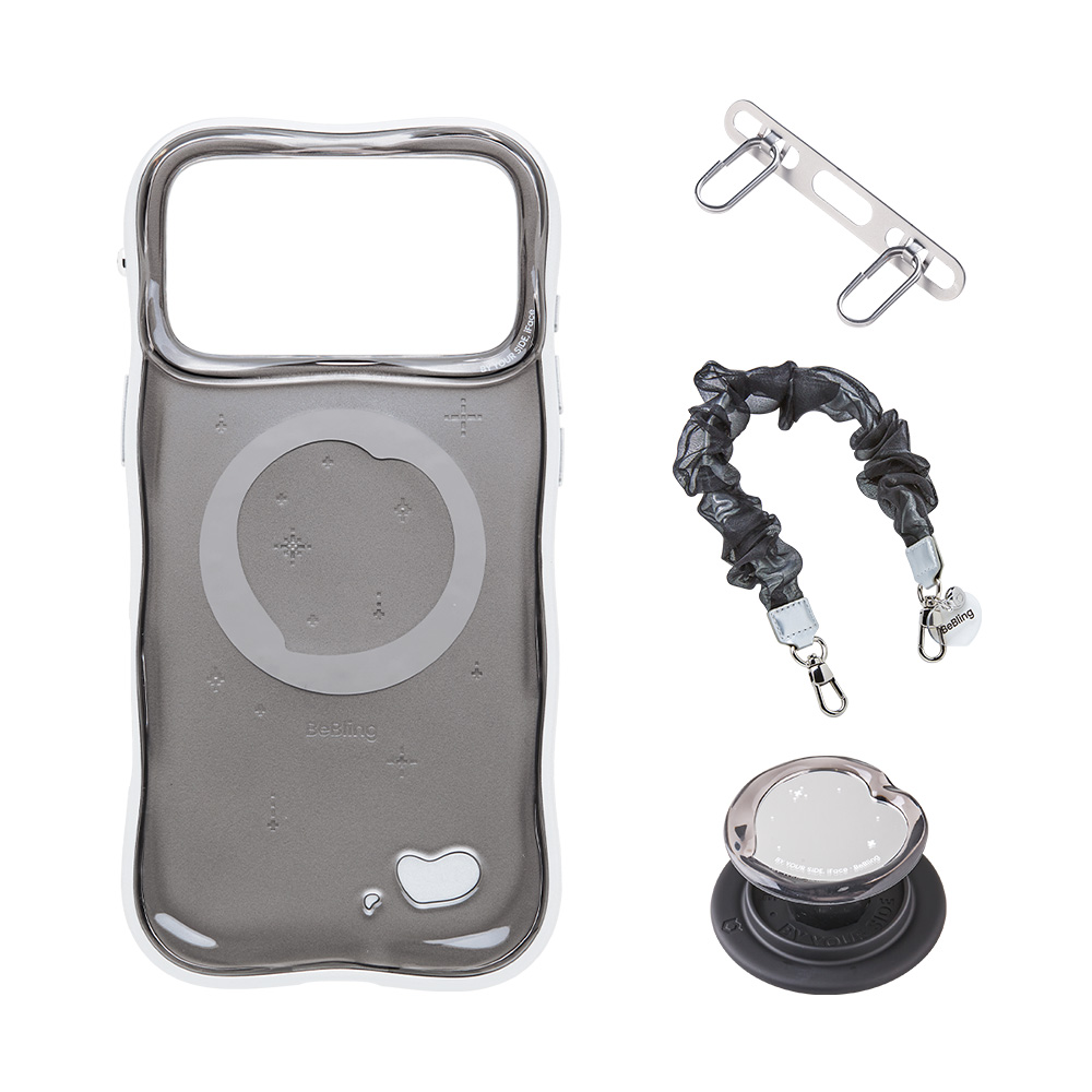 iFace BeBling2セット (スマホケース＆グリップホルダー＆ハンド