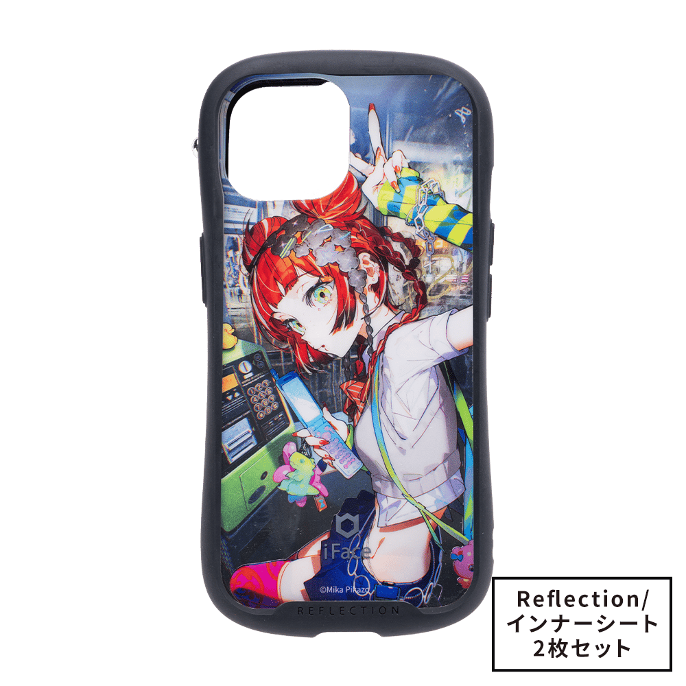 Mika Pikazo iFace Reflection強化ガラスクリアケース/インナーシート