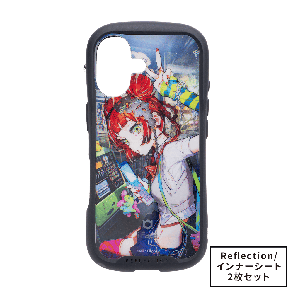 Mika Pikazo iFace Reflection強化ガラスクリアケース/インナーシート