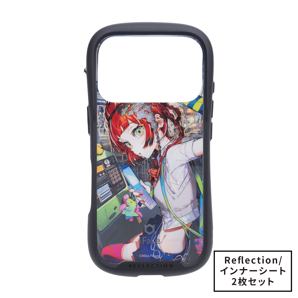 Mika Pikazo iFace Reflection強化ガラスクリアケース/インナーシート