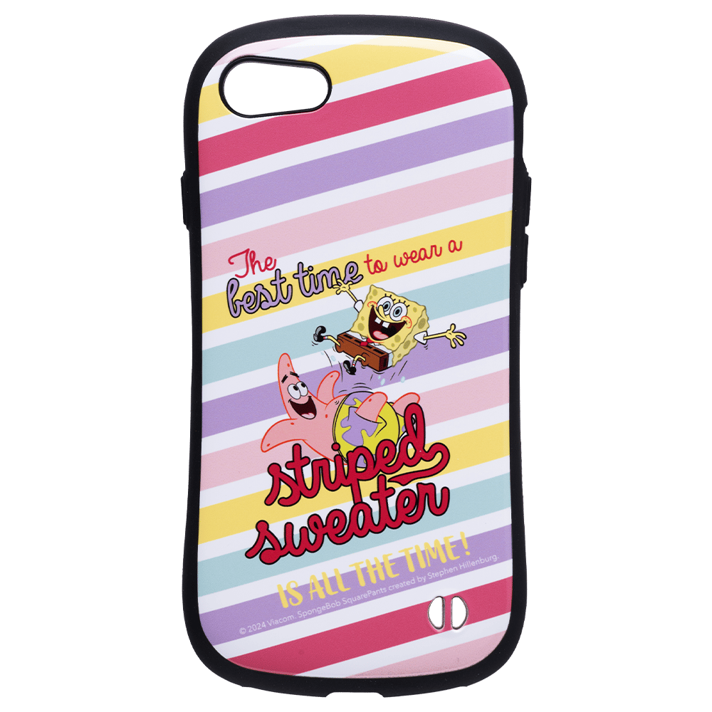 スポンジボブ様 キャット 公式] スポンジ・ボブ キャラックス（靴下） キラキラ虹