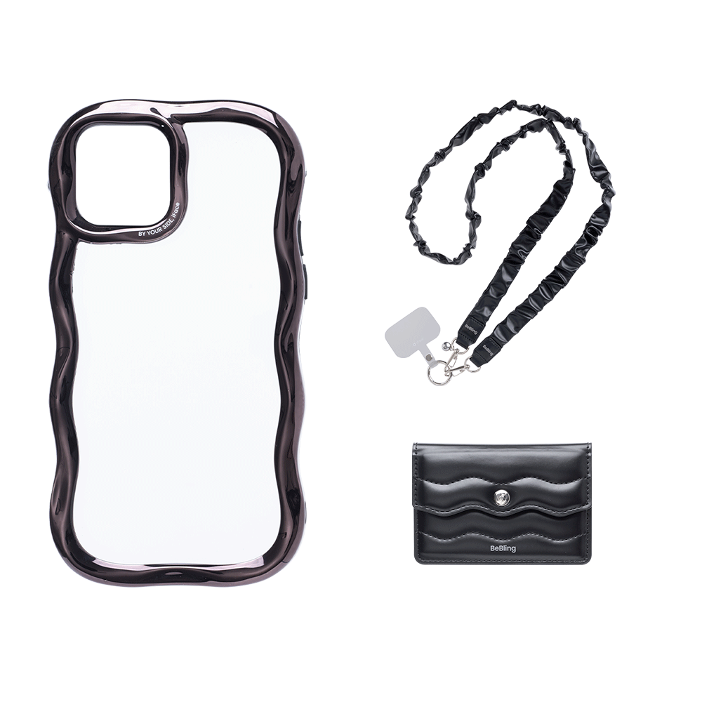 iFace BeBling iPhone 15/14/13用ケース+ストラップ iFace BeBling（ビーブリング） クリアケース｜iFace公式