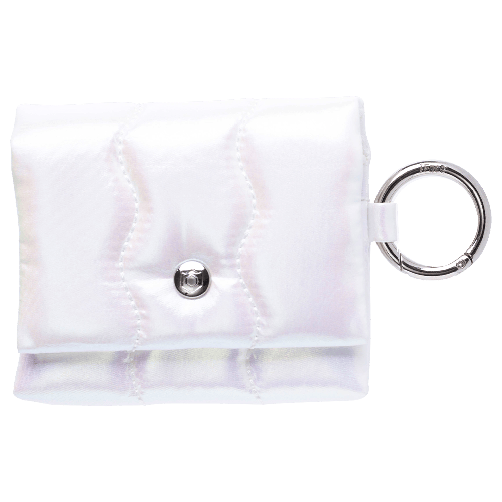 ノベルティ　ミニポーチ　ミニバッグ　AirPodsケース　バニティ 楽天市場】『カセット』(全7色)イタリアンシュリンク/【カラビナ付き