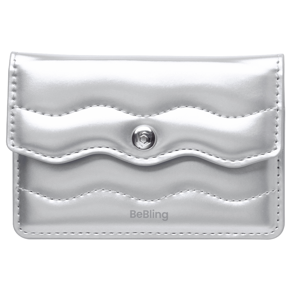 iFace BeBling 16proシルバーとMagSafe リングとのセット iFace BeBling（ビーブリング）セット (スマホケース