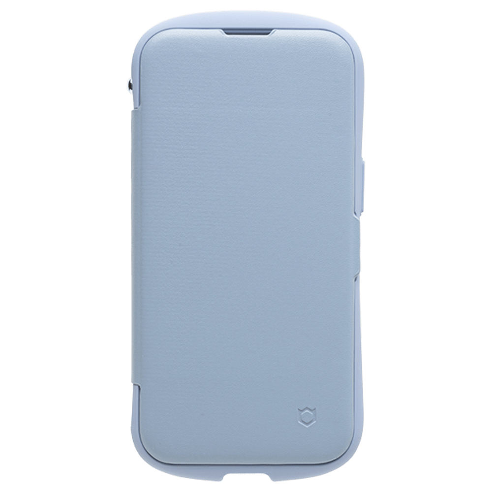 iFace Reflection ダイアリー ポリカーボネート クリア iPhone 17eスマホケース ペールブルー