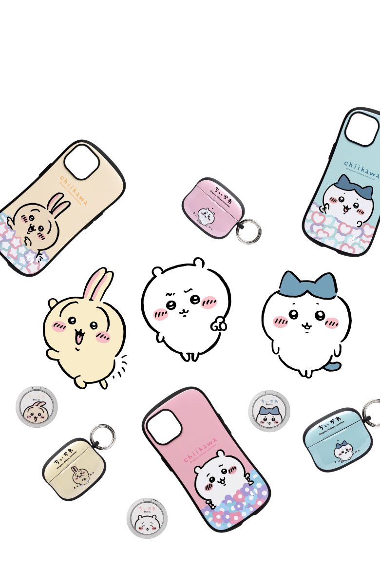 iFaceに、大人気キャラクター「ちいかわ」が登場！