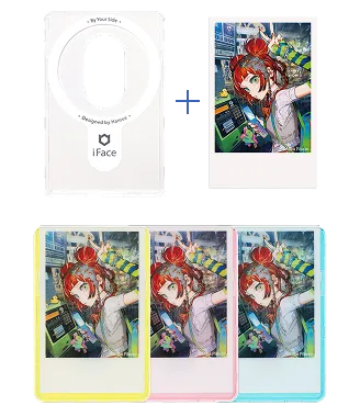 PHONE GIRL Mahjong Case Card Bullet