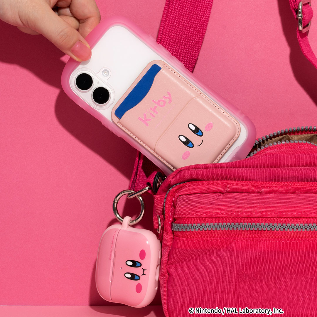 UNIS CIRIOUS withmuu カービィ カービー トレカ ユニス MagSafe対応！ 『星のカービィ』デザインのカードウォレットが新
