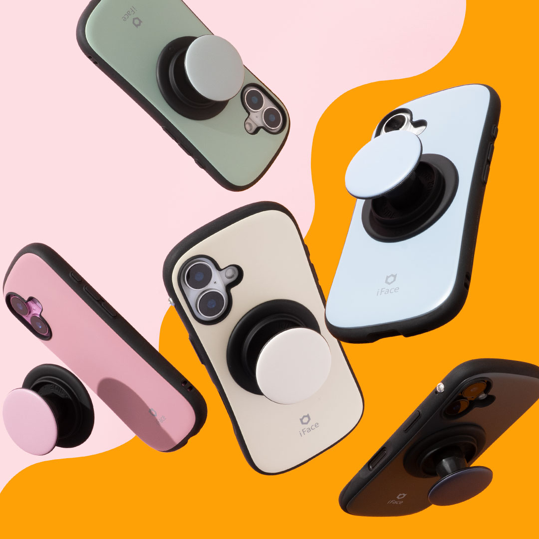 スマホアクセサリー POCKET TALK MagSafe対応のスマホグリップにくすみカラーが新登場！｜iFace公式