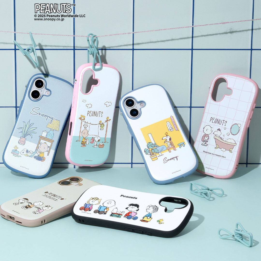 iPhone 17 シリーズ対応！「PEANUTS」デザインのiFace First Class