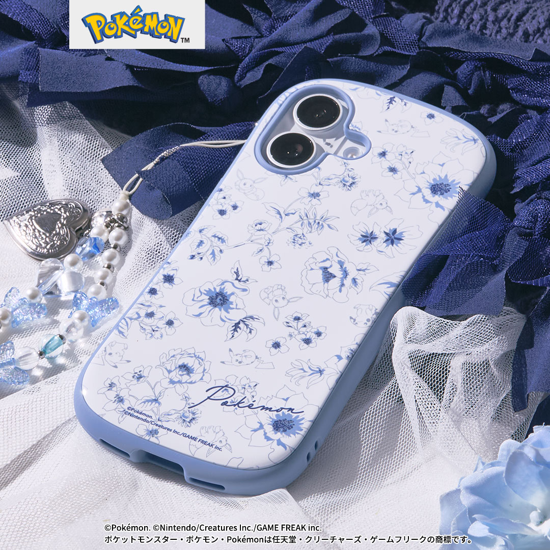 iFace」からポケモンの新デザインが登場！ 華やかな花柄のスマホケース