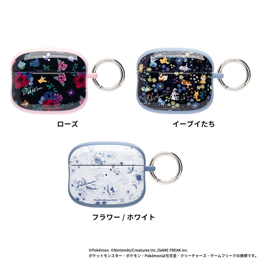 iFace」からポケモンの新デザインが登場！ 華やかな花柄のスマホケース