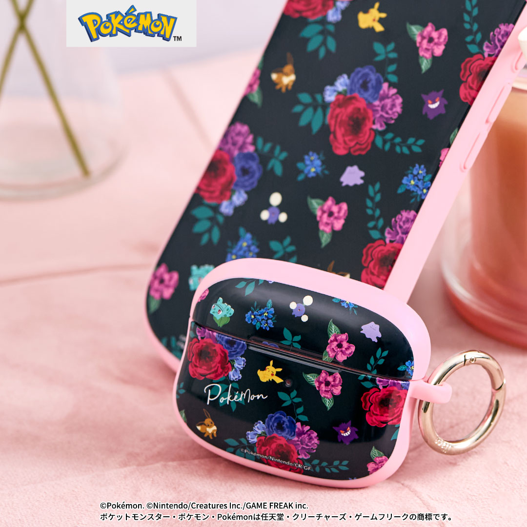 iFace」からポケモンの新デザインが登場！ 華やかな花柄のスマホケース