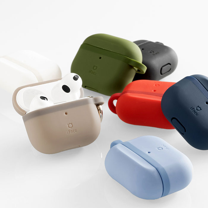 iFace」の AirPodsケース「Grip On Silicone ケース」から、 AirPods