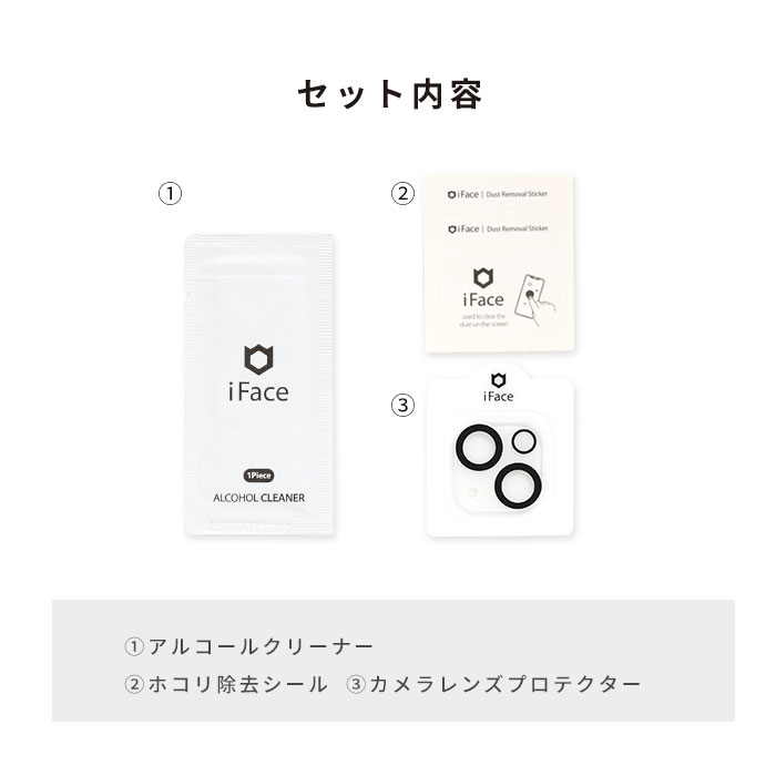カメラレンズプロテクター 貼り方