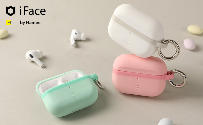 iFace AirPods/AirPods Pro ケース GripOnから、可愛いパステルカラー