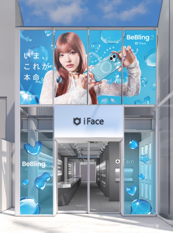 iFace-BeBling-BeBling2-iFace原宿店-ウィンドウラッピング