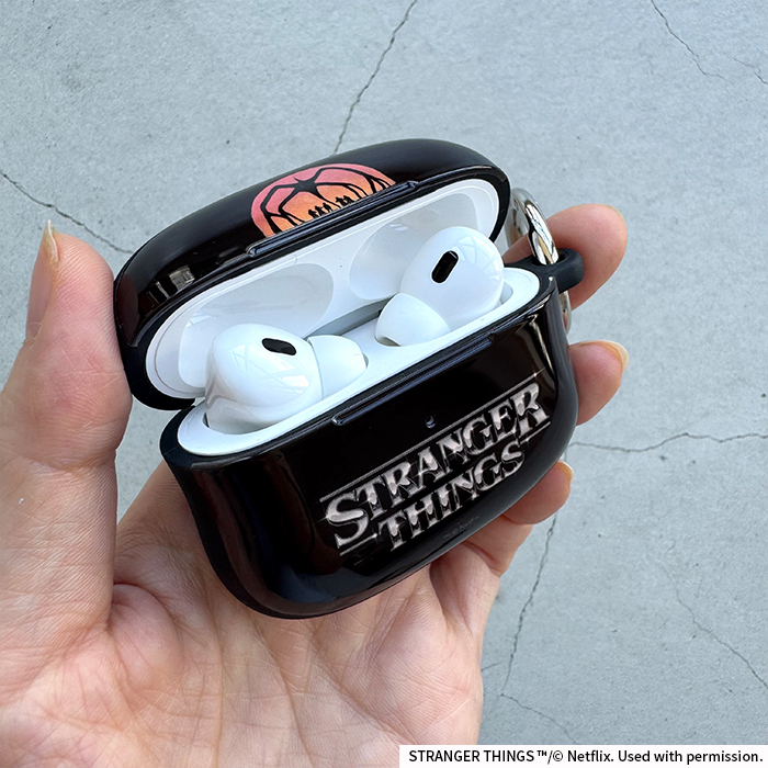 ストレンジャー・シングス-AirPodsケース-ロゴ-2