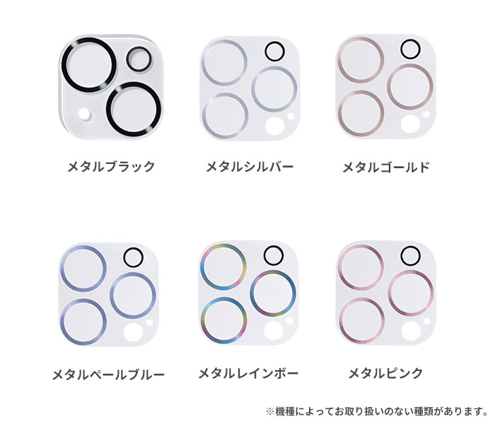 カメラレンズプロテクター 貼り方