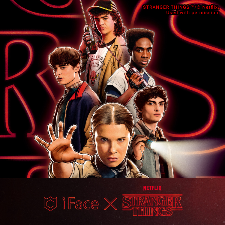Netflixシリーズ「ストレンジャー・シングス 未知の世界」 iFace Hang
