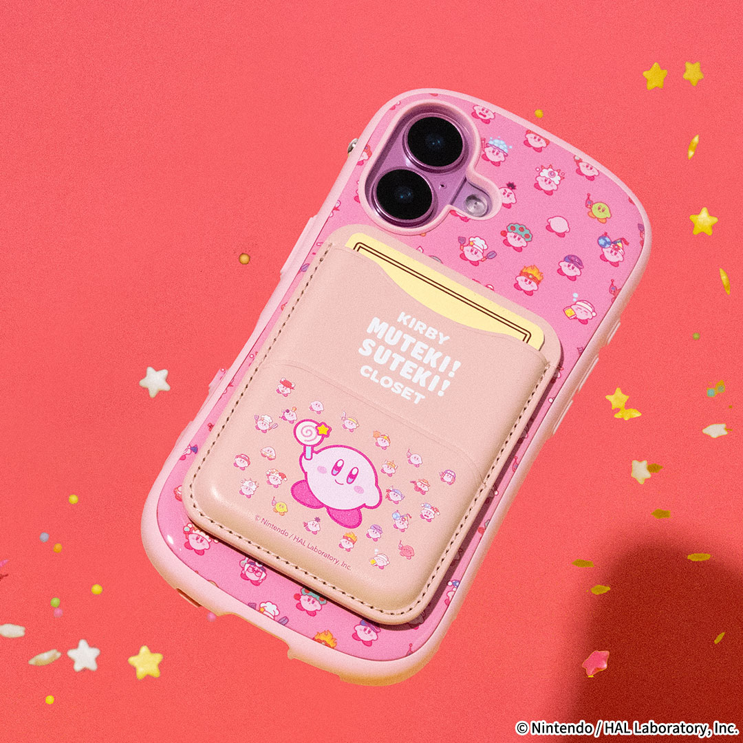 星のカービィ iFace MagSynq カードウォレット｜iFace公式