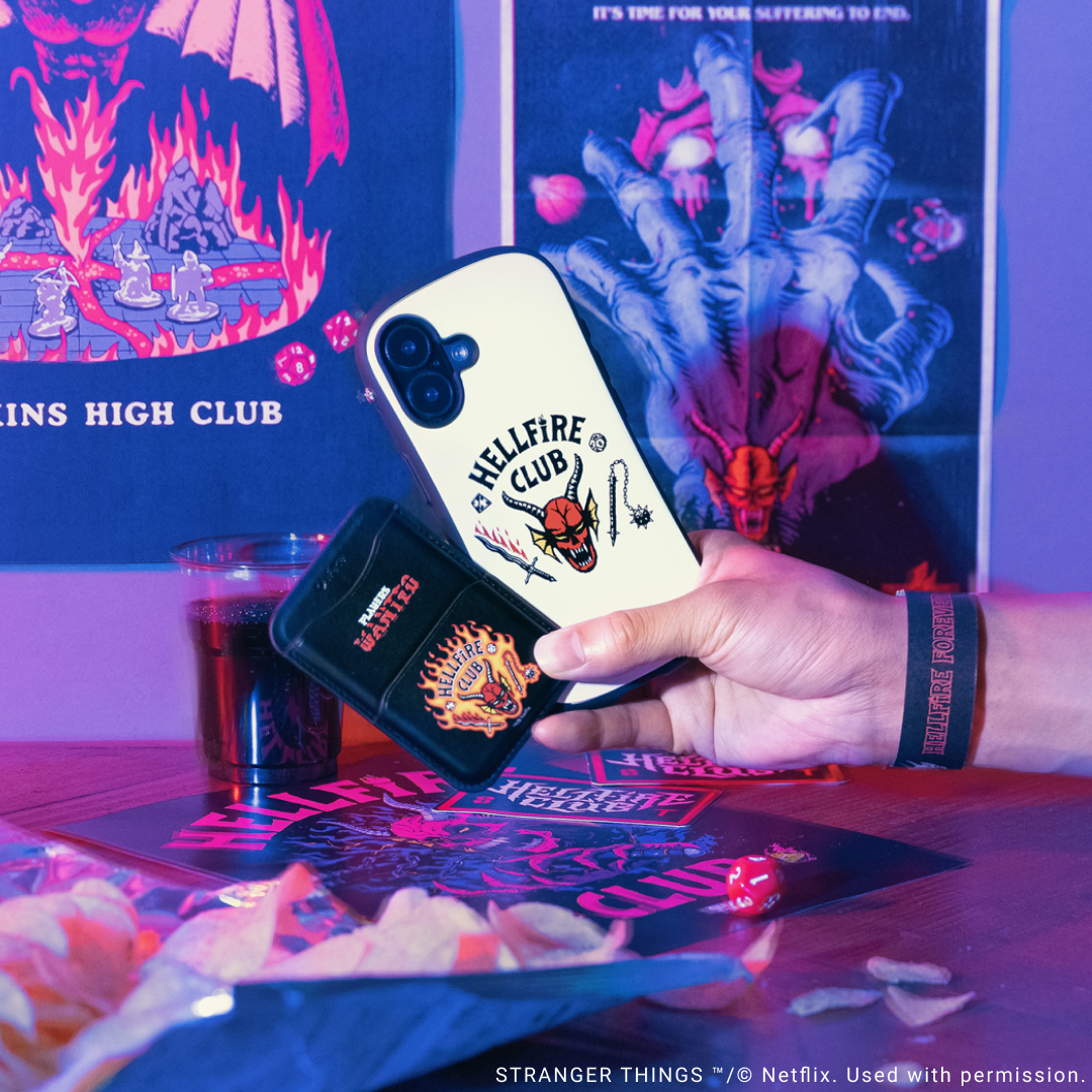 Netflixシリーズ「ストレンジャー・シングス 未知の世界」 iFace