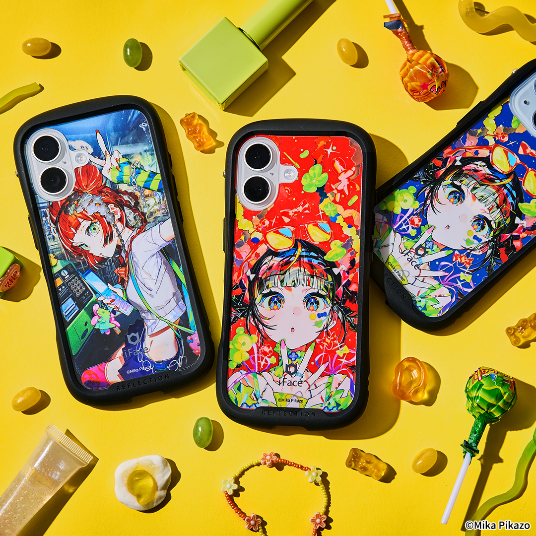 Mika Pikazo iFace Reflection強化ガラスクリアケース/インナーシート