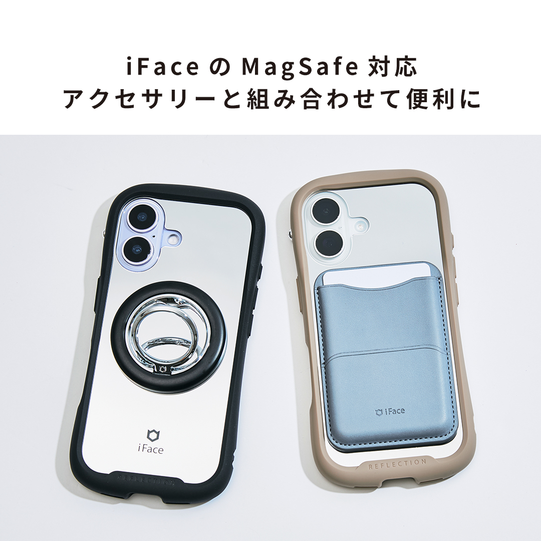 iFace Reflection MagSynq 強化ガラスクリア スマホケース｜iFace公式