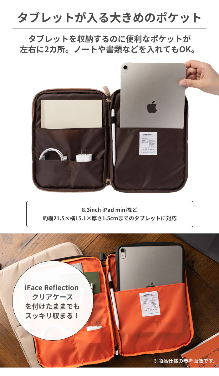 登場! iFace Coverletti タブレットポーチ｜iFace公式 アイドル