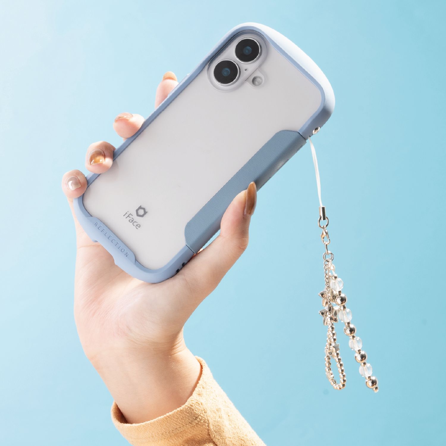 iFace Reflection ダイアリー ポリカーボネート クリア スマホケース 