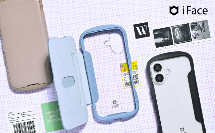 iFace Reflection ダイアリー ポリカーボネート クリア スマホケース