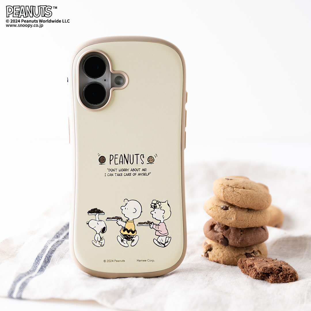 SNOOPY - IFaceスヌーピー✦コーヒー ✦iphone12mini カフェカラーが素敵♪ スヌーピーやミッキーを描いたiPhone 12