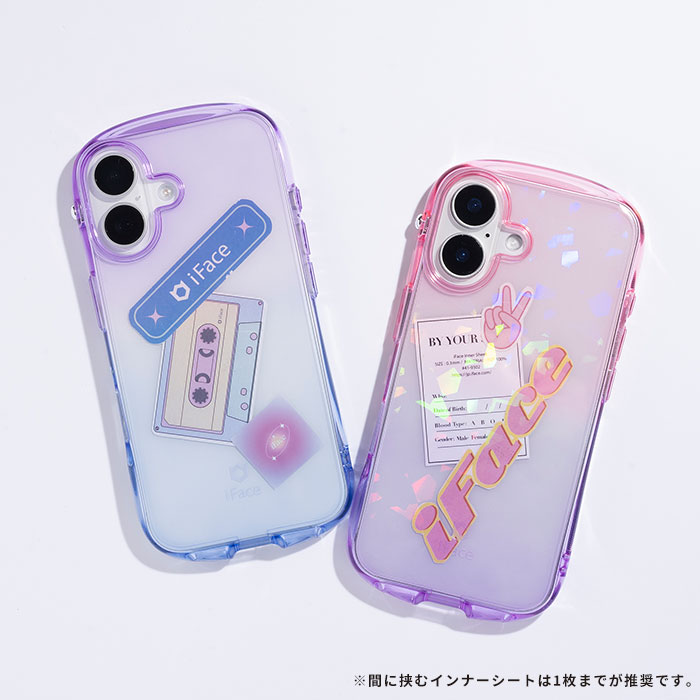 プロが作ります！下地ラミネート デコ電 iface アイフェイス 韓国 キラキラ プロが作ります！下地ラミネート デコ電 iface アイフェイス