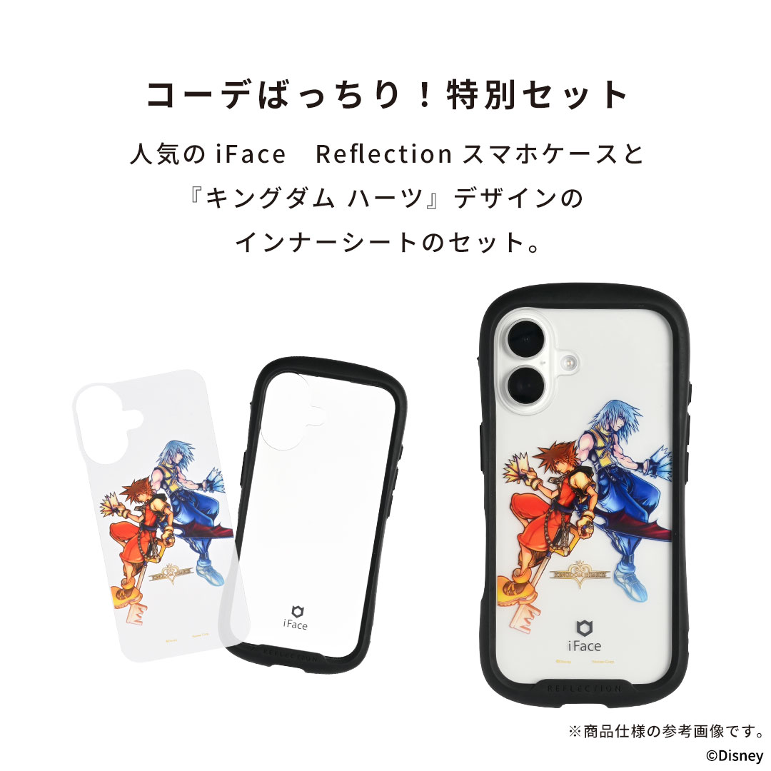 ディズニー/キングダム ハーツ iFace Reflectionクリアケース