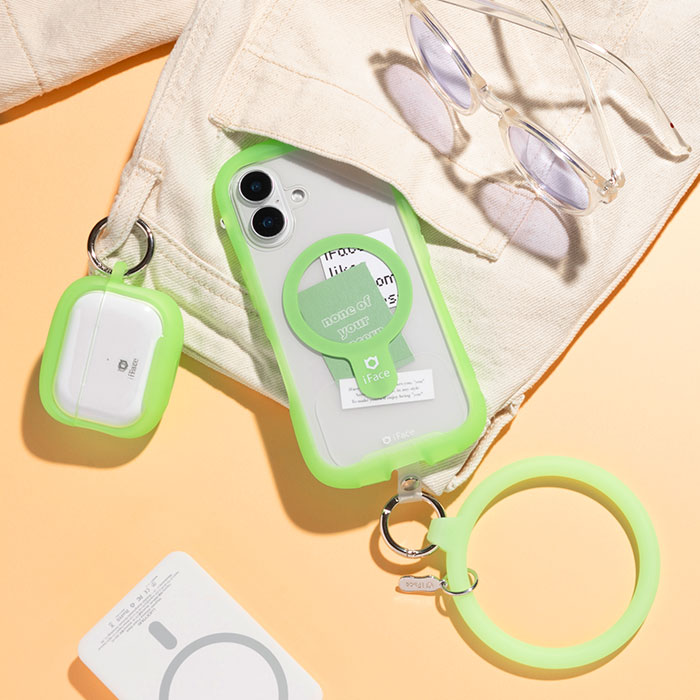 iFace Reflection MagSynq 強化ガラスクリア スマホケース